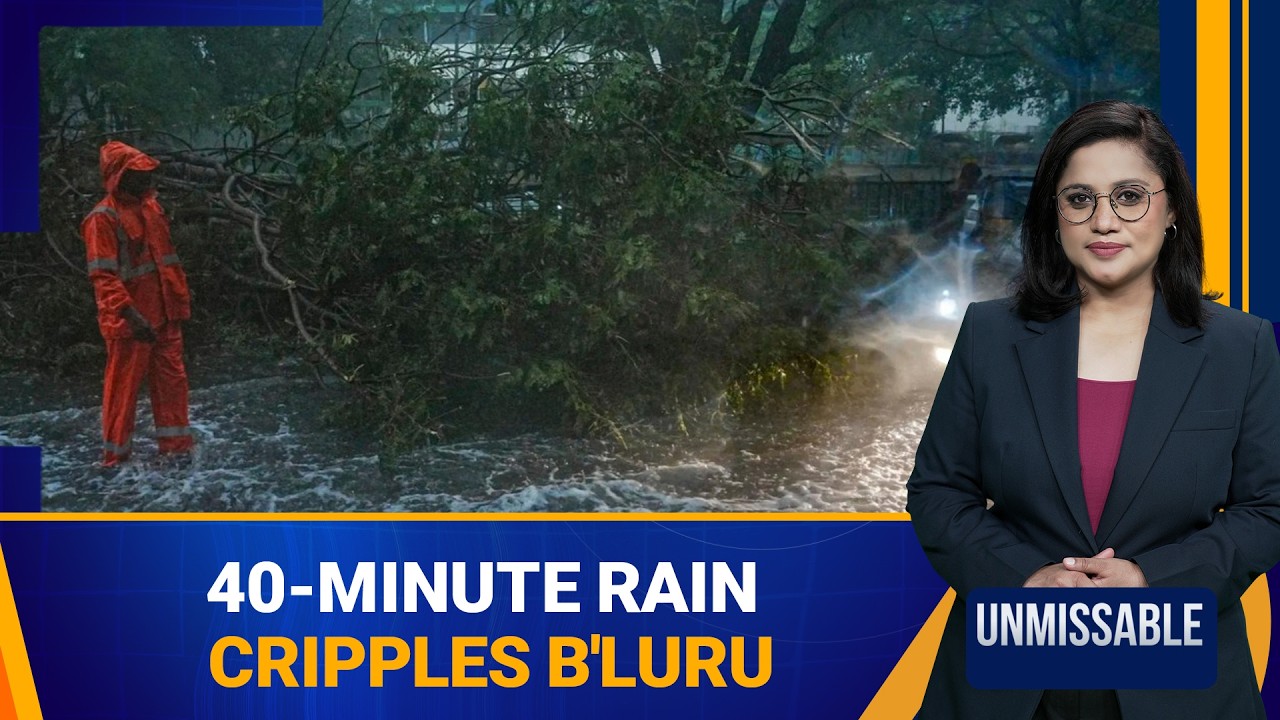 Drizzle To Disaster : 40-Minute Rain Paralyzes Bengaluru | Unmissable | News9