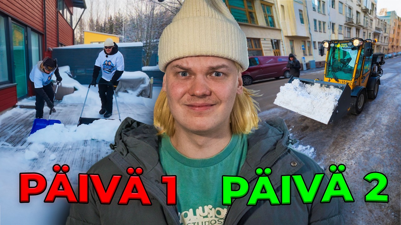 Näin paljon tienattiin perustamalla lumenkolaus-yritys! (KOLA-VIDEO)