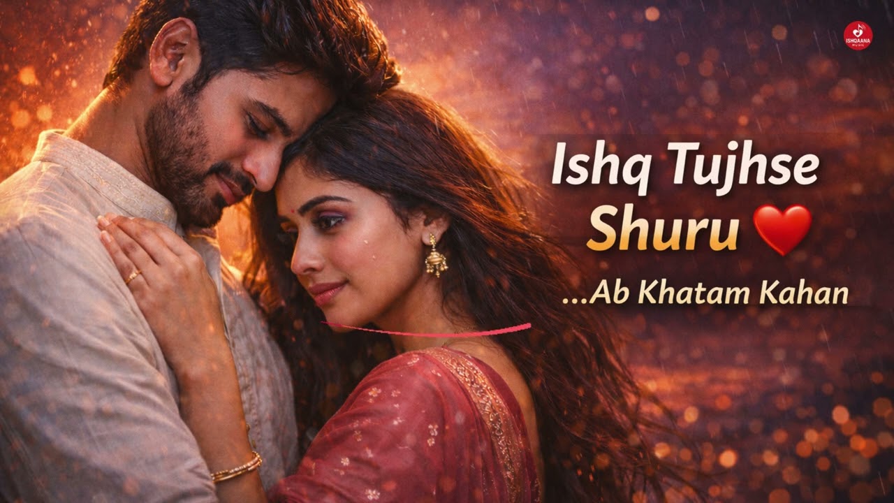 Ishq Tujhse Shuru… Ab Khatam Kahan ❤️ | Romantic Love Song #RomanticHindiSong #HindiLoveSong