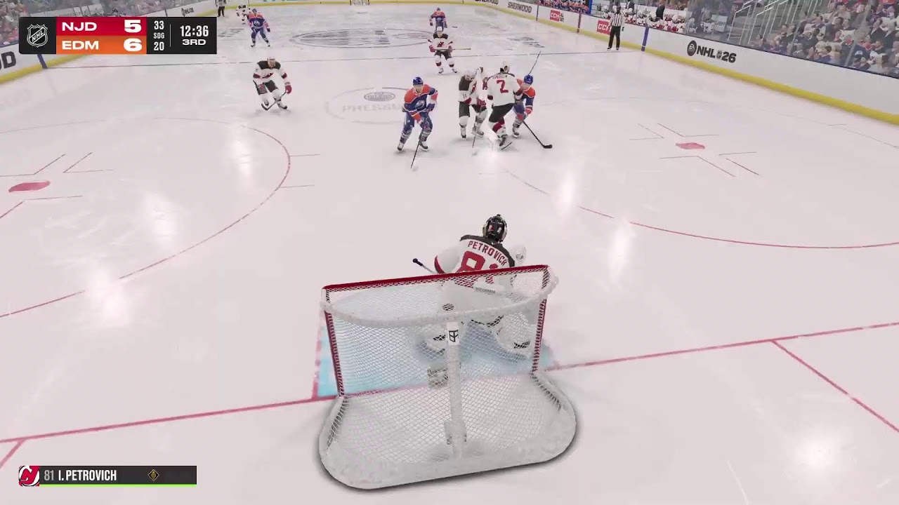 NHL 26 Карьера Белорусского Вратаря в NHL
  Be a pro career Goalkeeper.
