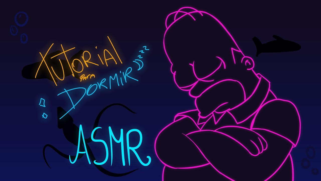 ASMR Tutorial para dormir 🐟🌊 zZz