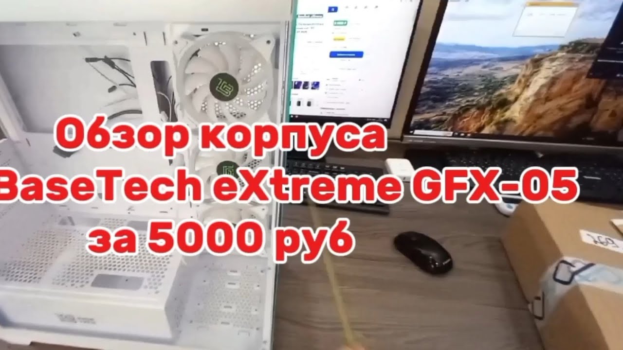 Review of the EATX BaseTech eXtreme GFX-05 aquarium enclosure for 5,000 rubles