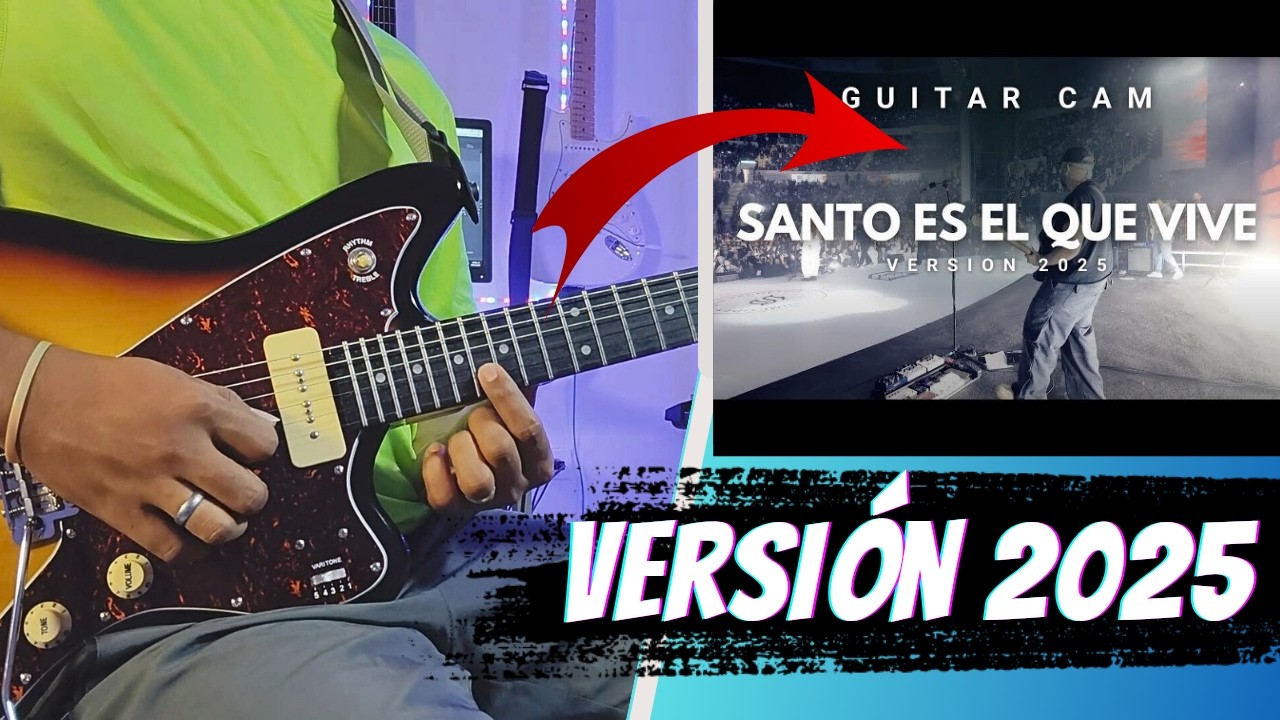 TUTORIAL SOLO DE GUITARRA SANTO ES EL QUE VIVE