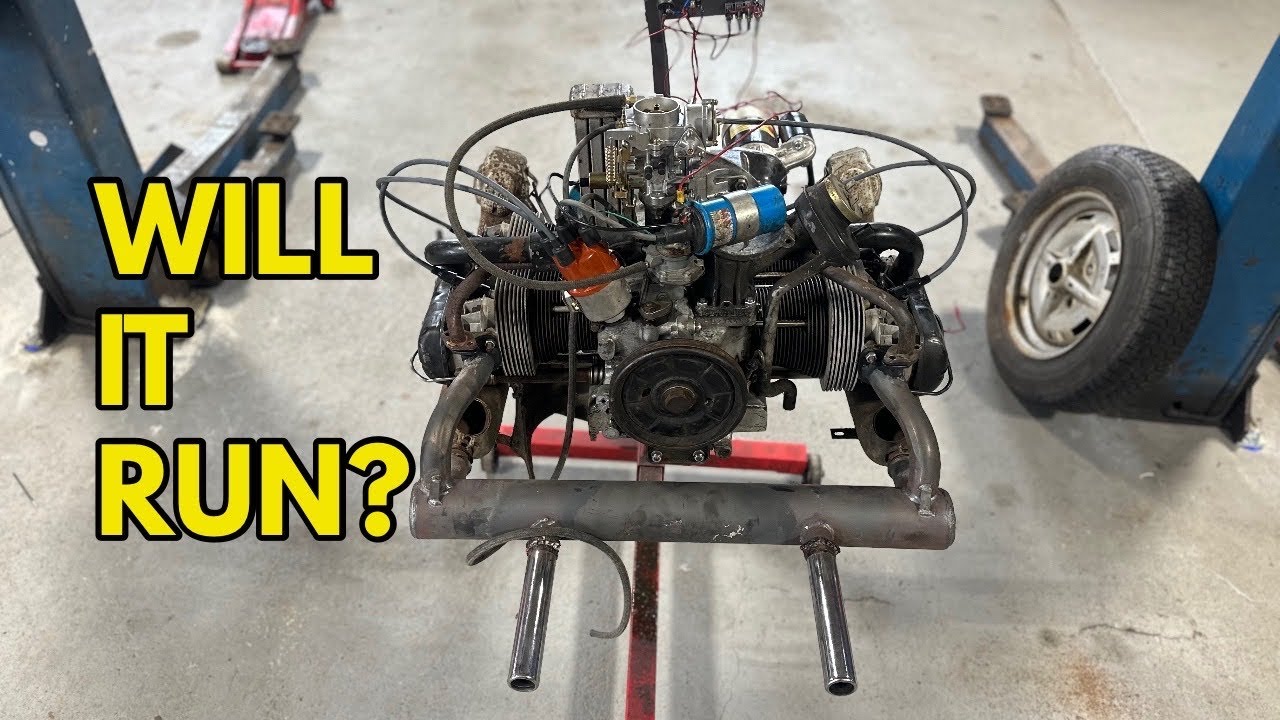 WILL IT RUN?! - TRASH 1500 Aircooled VW SWAP MEET MOTOR REVIVAL