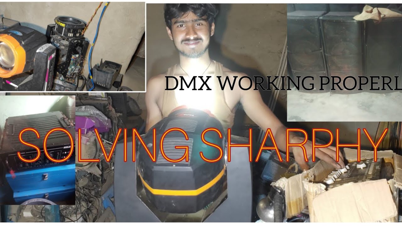 DJ Sharpy light repair - Nothing to Impossible - Master Chandan