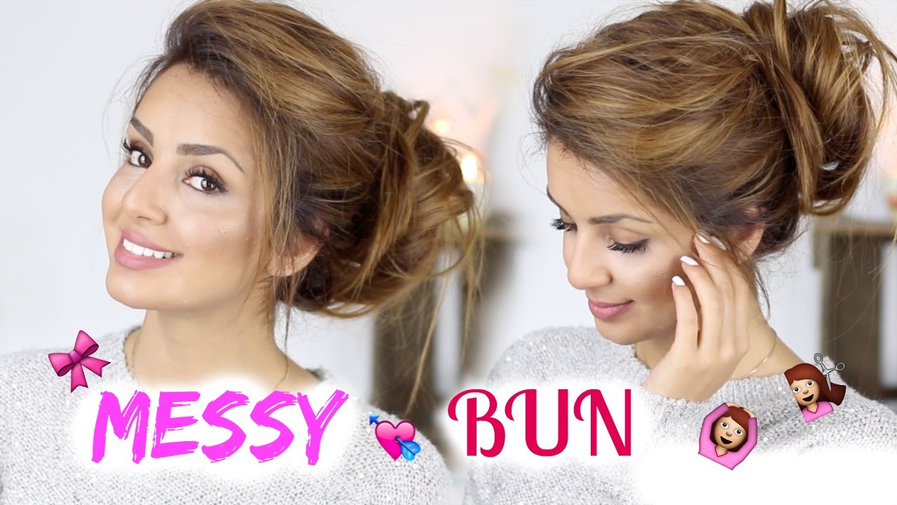REQUEST I Messy bun