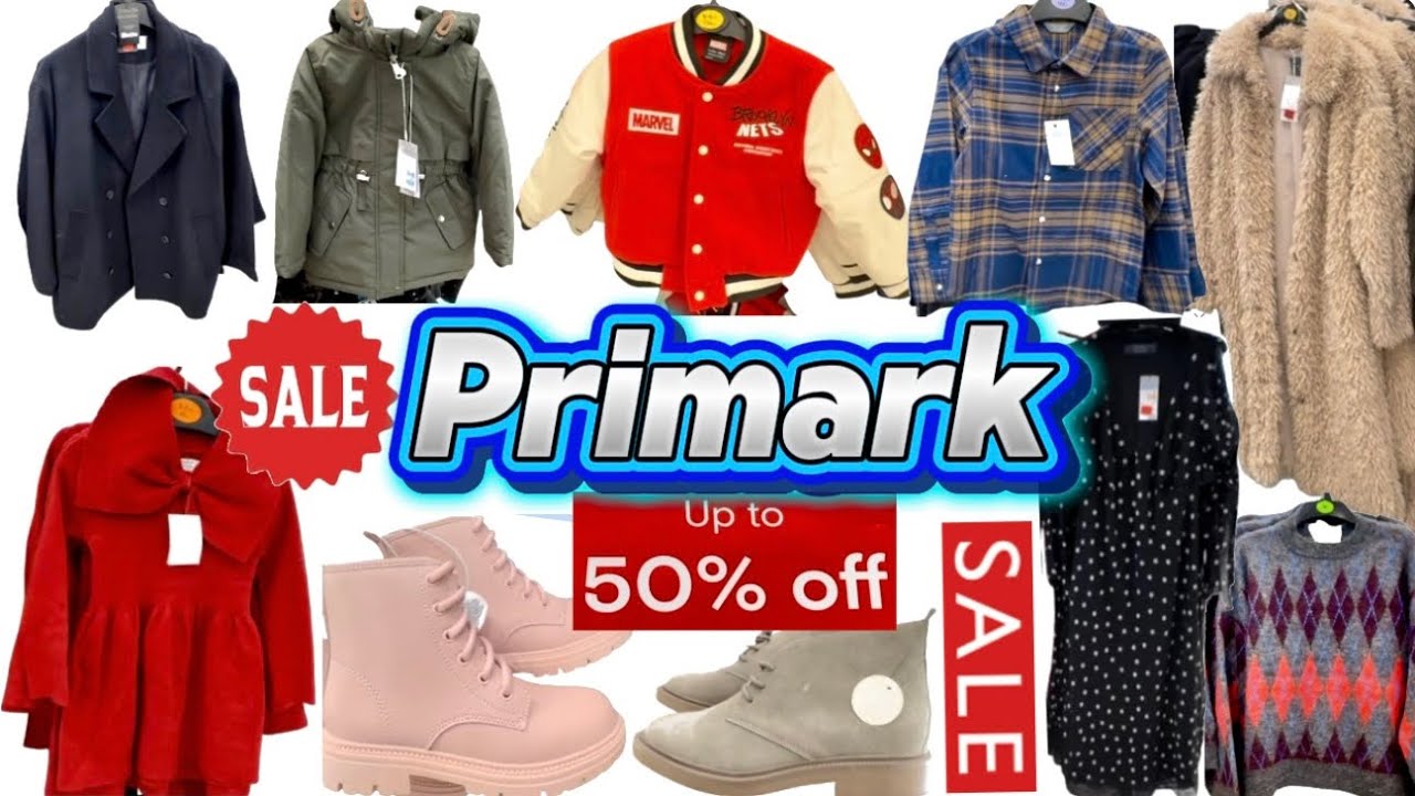 Primark Sale UP TO 50% Off . Cheapest Shopping in Primark . Women’s / Men’s / Children Clothes Sale.