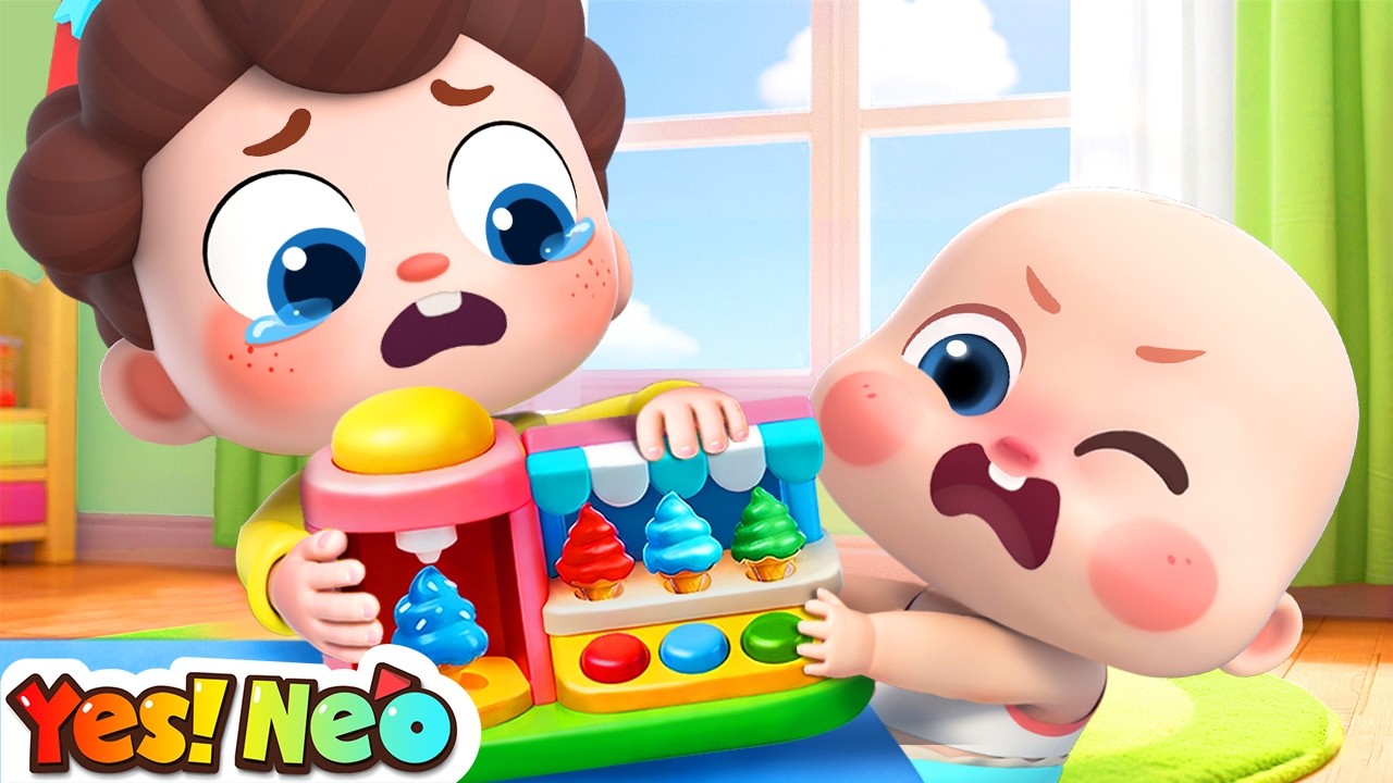 Sharing is Caring Song 2 | Can You Share? | Let's Take Turns | Nursery Rhyme & Kids Songs | Yes! Neo