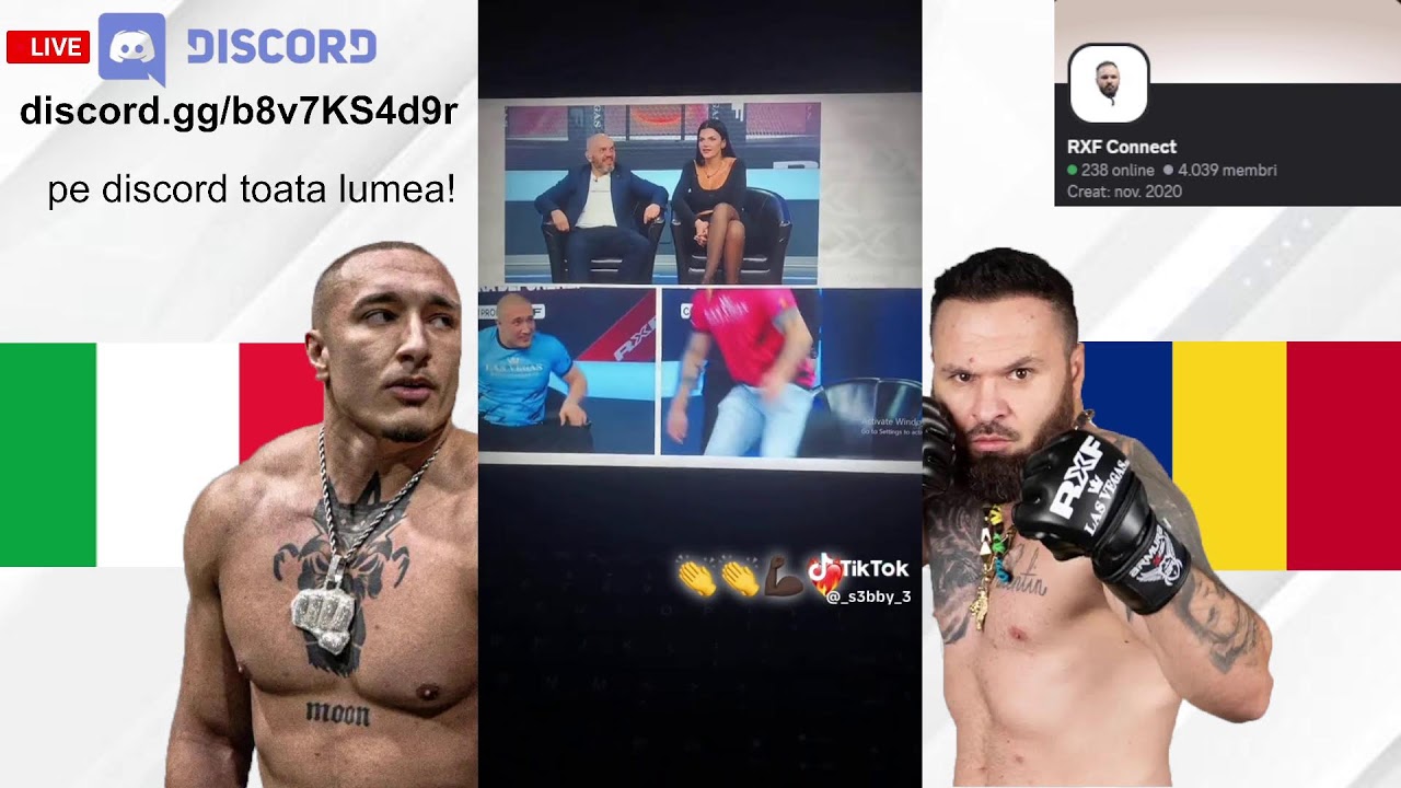 🔴 LIVE: GALA RXF 52 - Ovidiu Neveu vs. Francesco Morandi | IT vs RO (Discuții & Analiză)