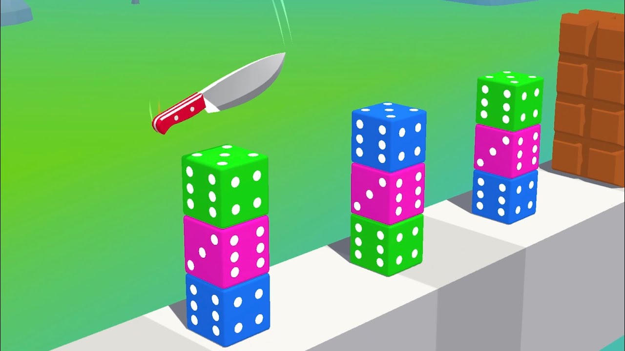 Slice it All! 🔥❤️‍🔥👩‍❤️‍💋‍👩 Very Satisfying And Relaxing ASMR Slicing Game