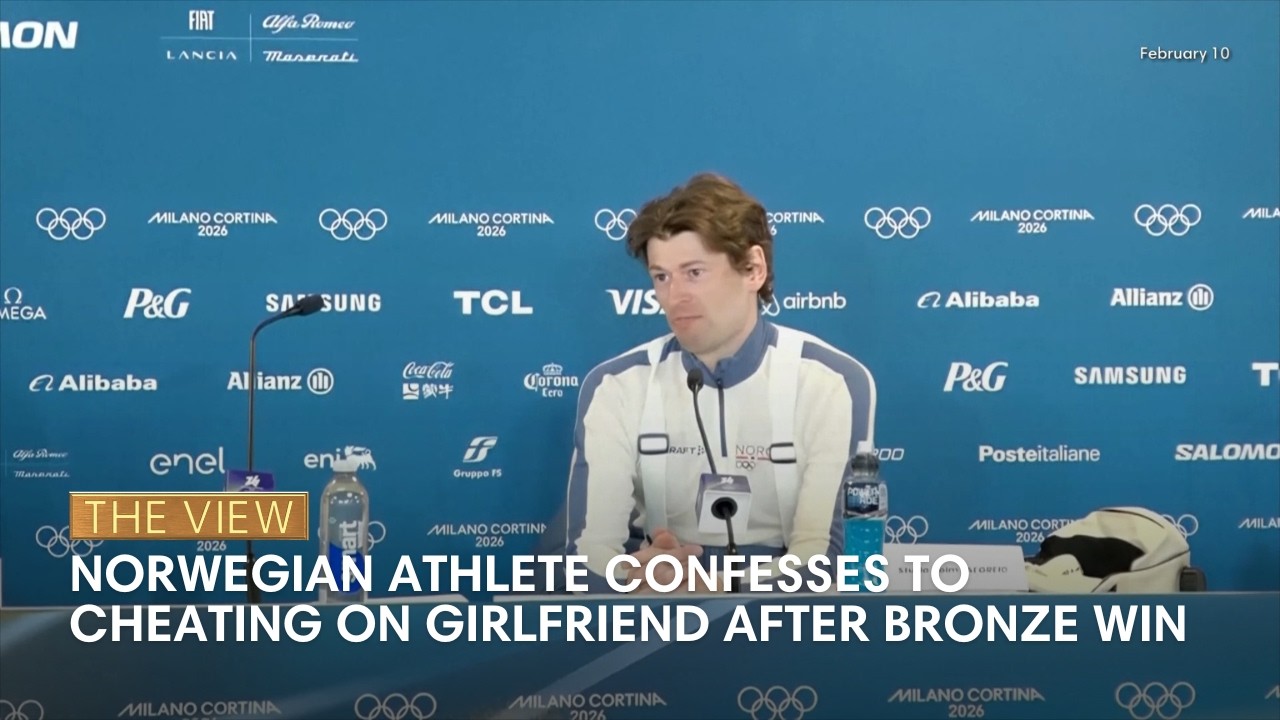 Norwegian Athlete Confesses to Cheating on Girlfriend After Bronze Win | The View