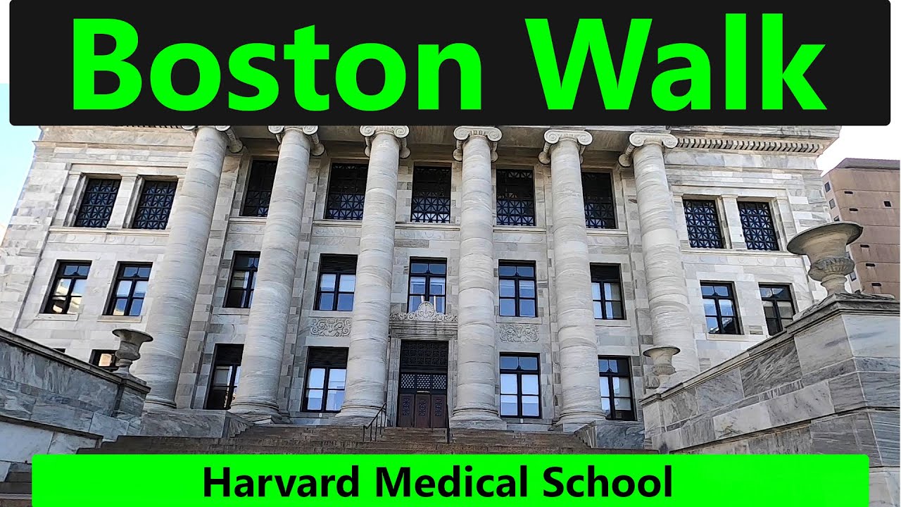 Boston Walk: Harvard Medical School - Longwood Medical Area