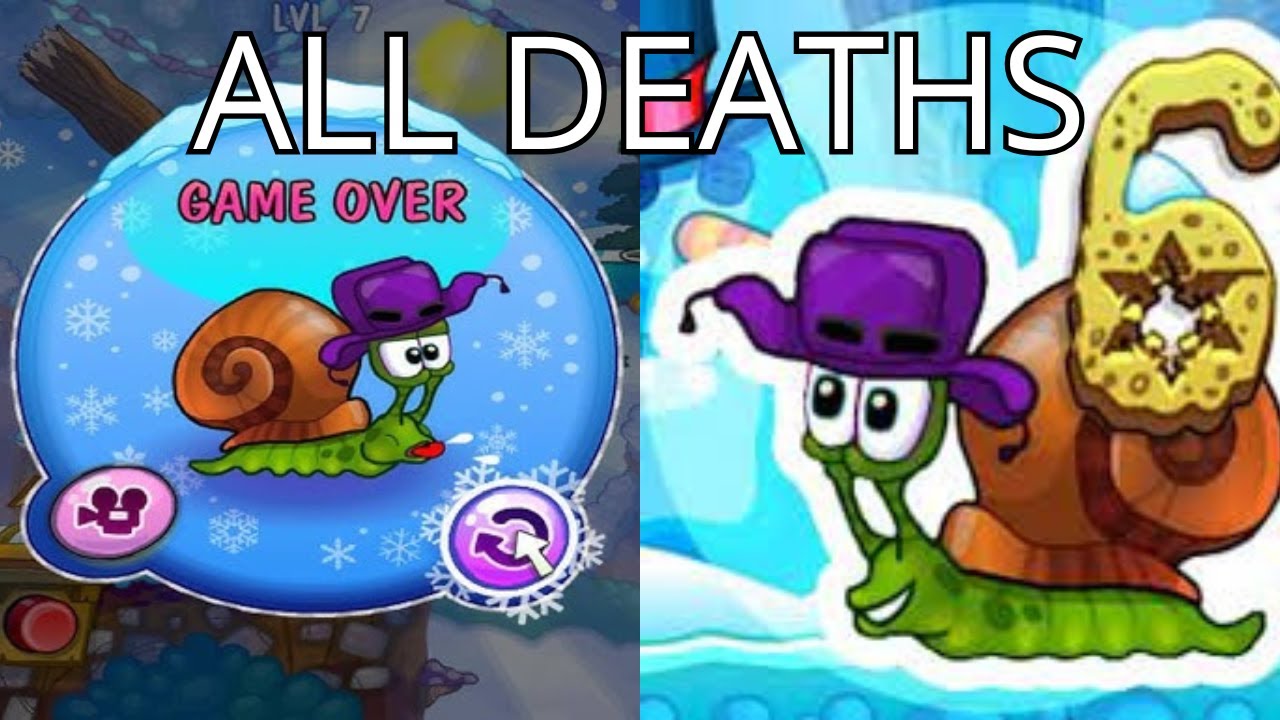 Snail Bob 6: Winter Story - (ALL DEATHS)
