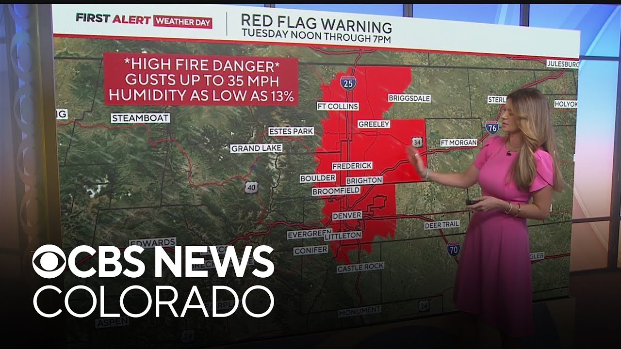 First Alert Weather Day: High fire danger returns to the Denver metro