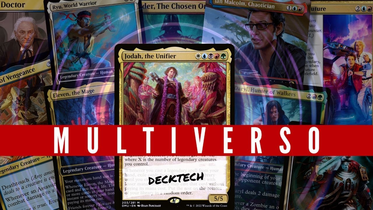 JODAH sin LIMITES - MULTIVERSO INFINITO  Guia - DECKTECH para EDH Commander  MTG esp