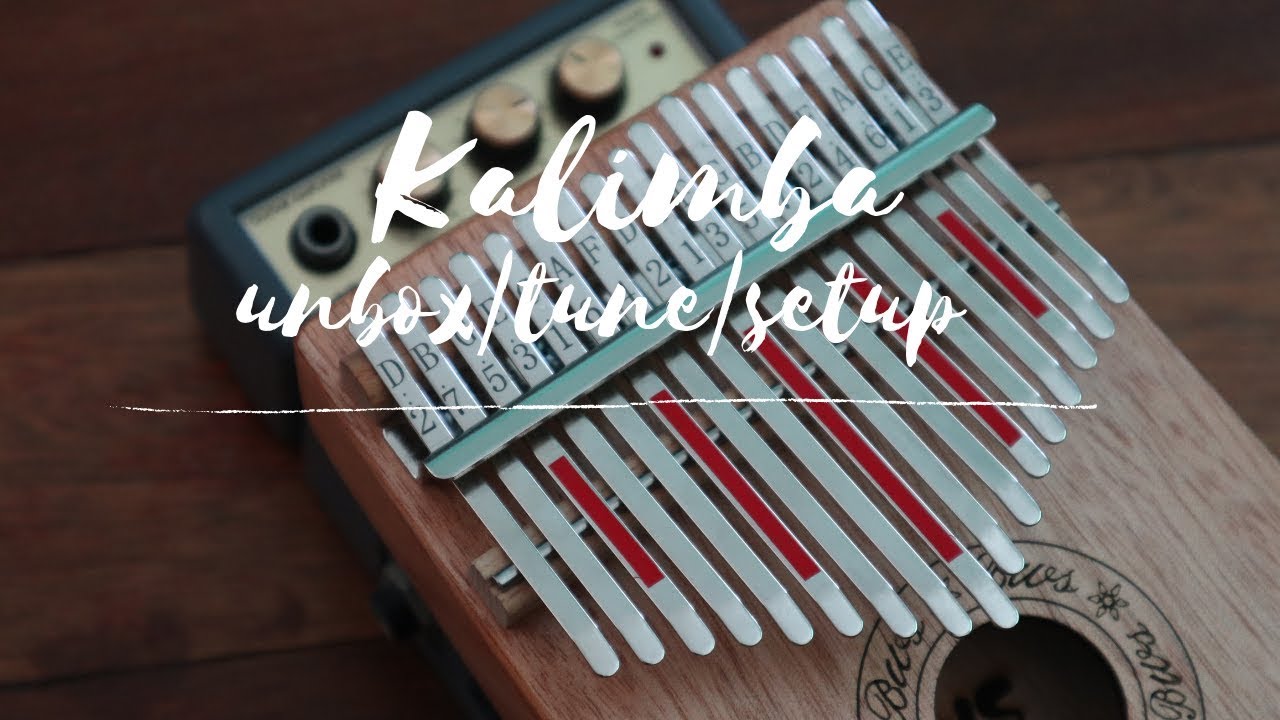 Kalimba Unboxing, Setup and Tuning | Kalimba Mbira Mahogany - Sta Mesa Manila