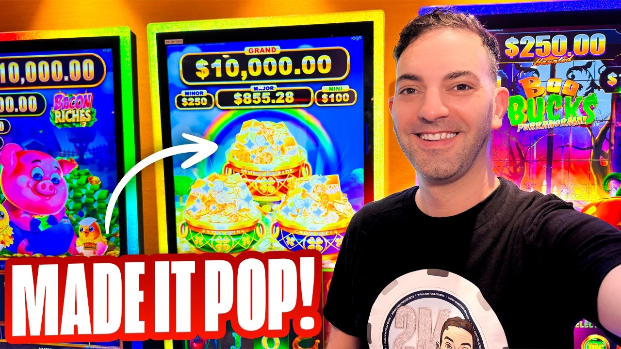 $16,000 & An Hour PACKED w/ Slot Action on Carnival Firenze!