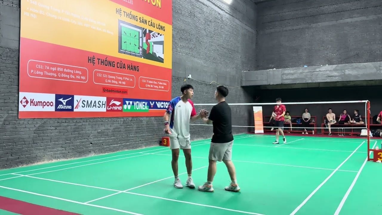 Vòng 3 Đôi Nam | Hưng + Vũ vs Sơn + Minh | Giải Quốc Việt Badminton 2024