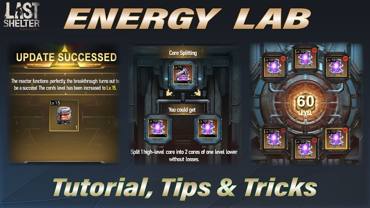 Energy Lab - New Update 🔥 Watch Before Upgrade Anything ⭐::: Last Shelter Survival #24EGaming