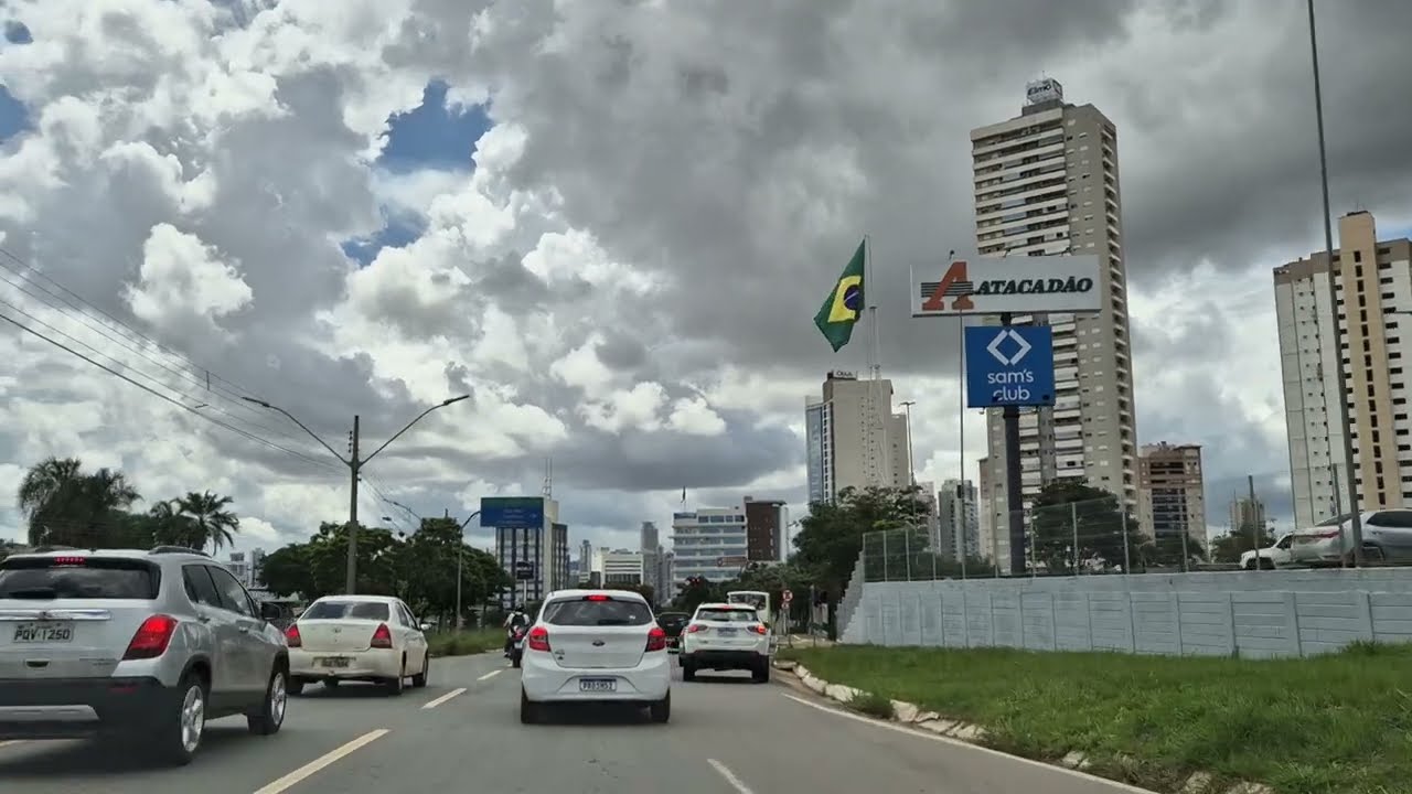 CHEGANDO EM GOIÂNIA. VIAGEM DE CARRO.