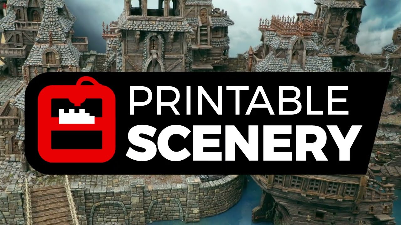 Ramschackle and Ruin 3D printable Wargame and RPG Terrain