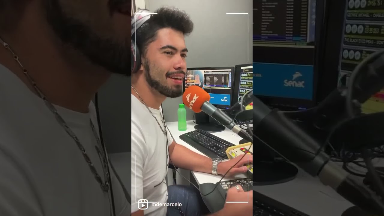 #cursolocucao Atividade Rádio Antena1 durante o curso de locução do Senac SP/SBC