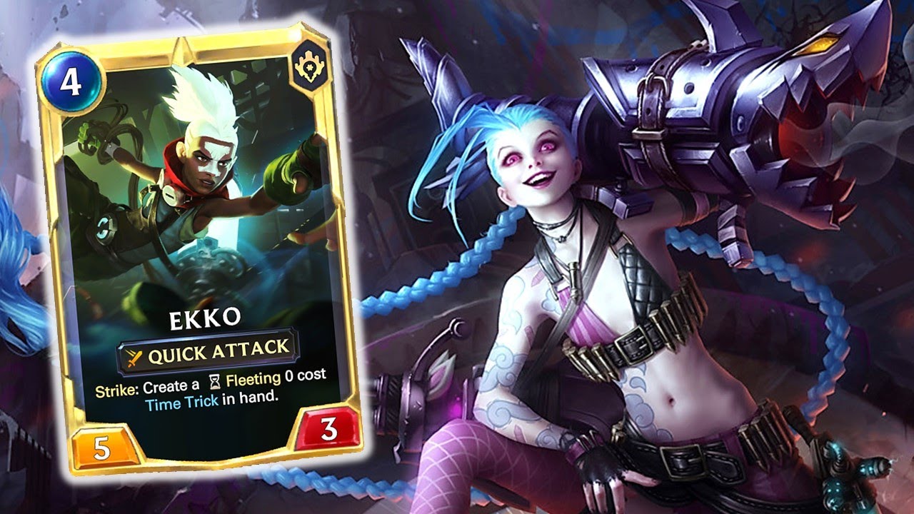Ekko Jinx Arcane Clash!