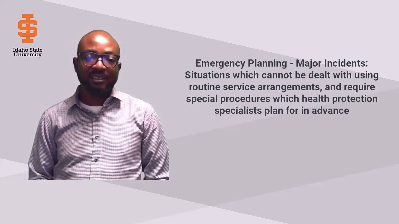 Principles of Public Health Practice