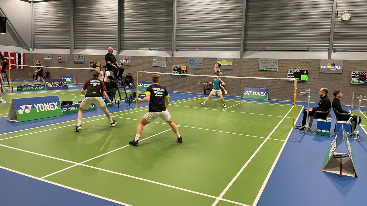 Oliver Butler & Ethan Hosken 🏴󠁧󠁢󠁥󠁮󠁧󠁿 - Calvin Lundsgaard & Mads Emil Monke 🇩🇰, MD, Yonex DJI 2023