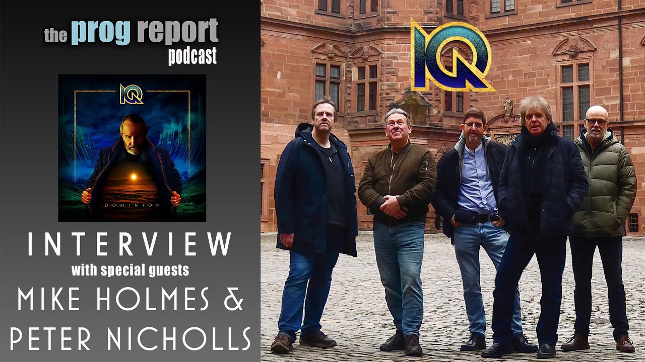 Peter Nicholls and Mike Holmes from IQ on their new album 'Dominion', their long career and more.