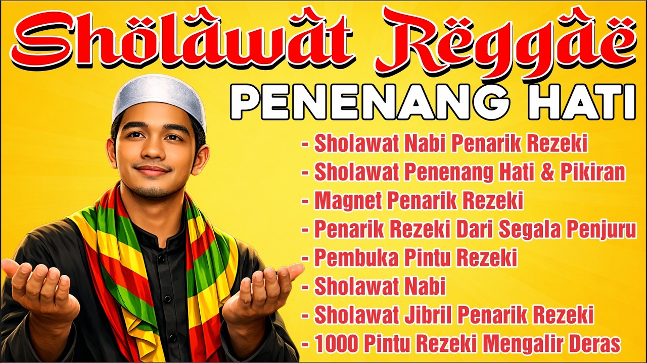Sholawat Reggae Penyejuk Hati 2026 | Versi Santai yang Menyentuh Kalbu