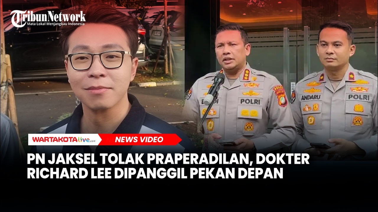 PN Jaksel Tolak Praperadilan, Dokter Richard Lee Dipanggil Pekan Depan