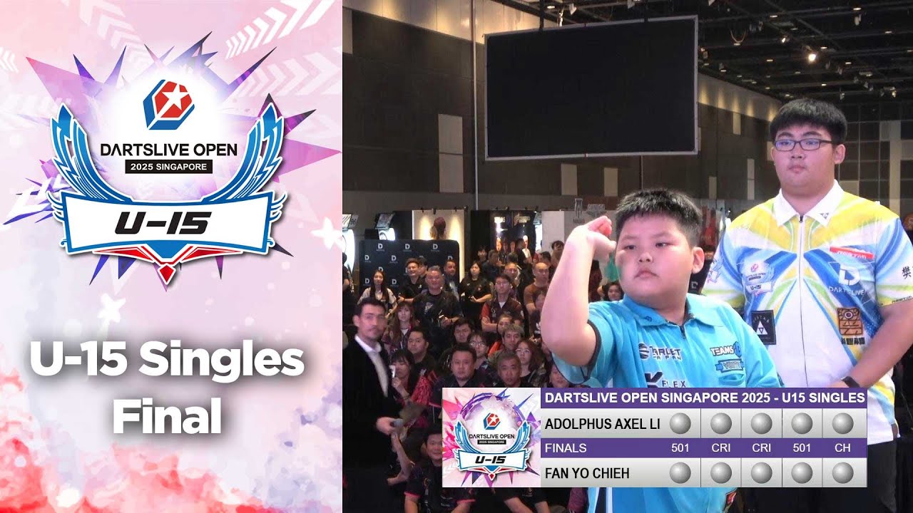 DARTSLIVE OPEN 2025 SINGAPORE - U-15 Singles Final Match