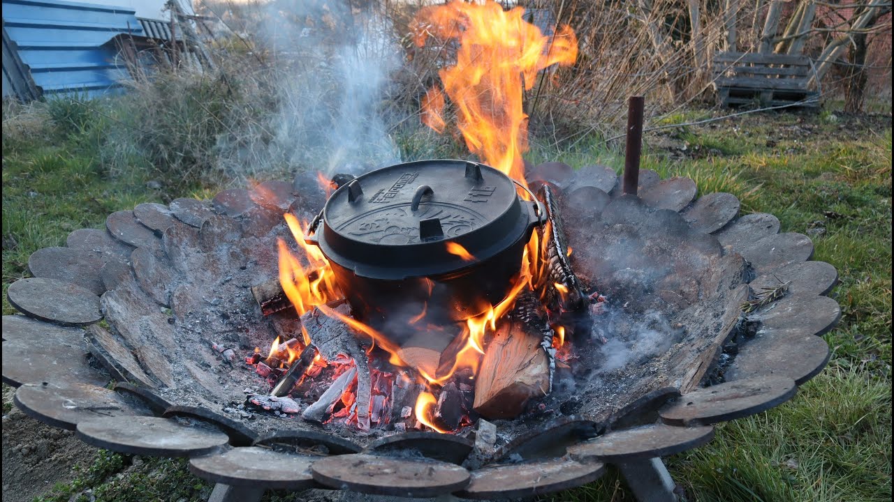 Schwarzwälder Feuer Bohnen im Dutch Oven / Fire Beans in the Dutch Oven