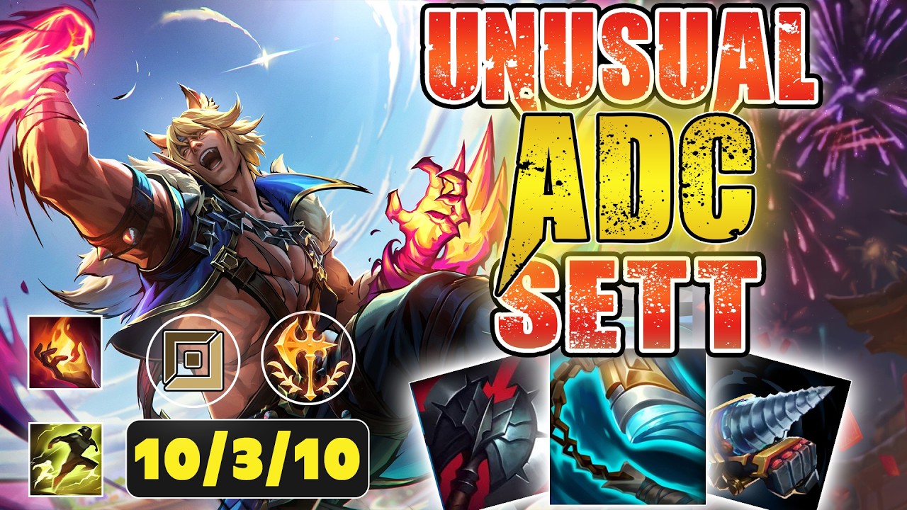 This Sett BREAKS the META on His Way to ADC Domination!