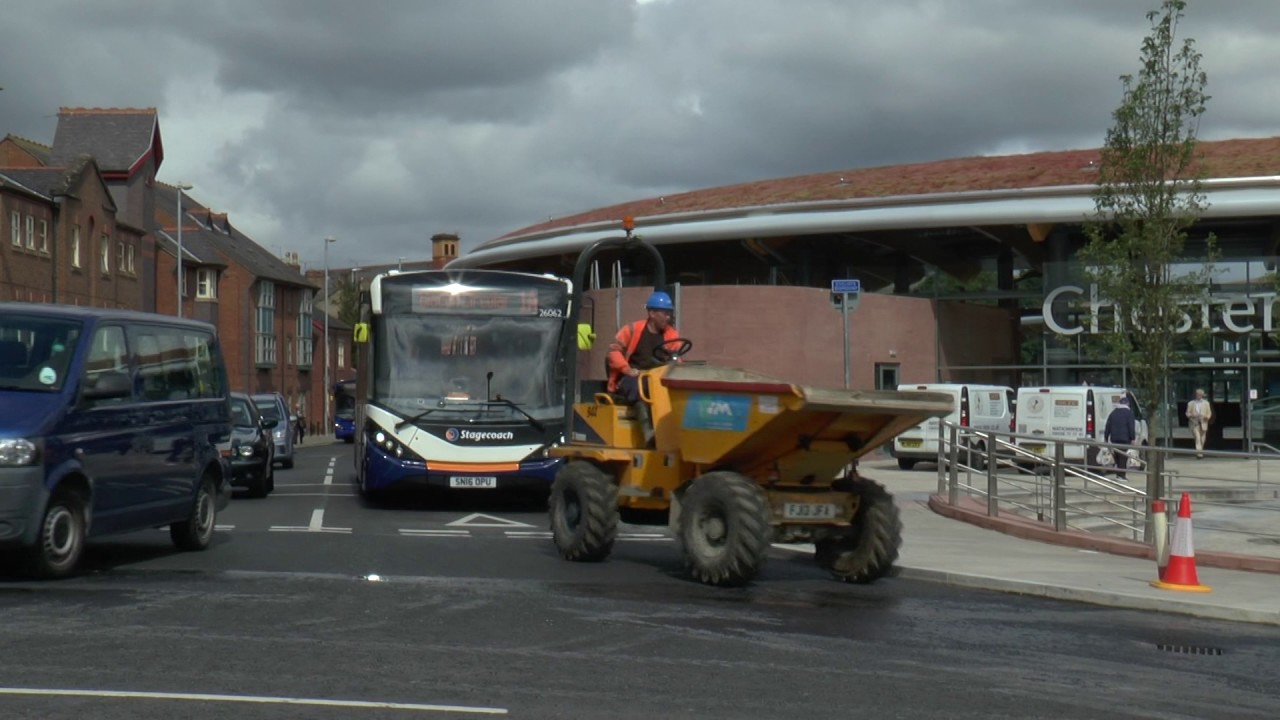 CHESTER NEW BUS STATION JULY 2017