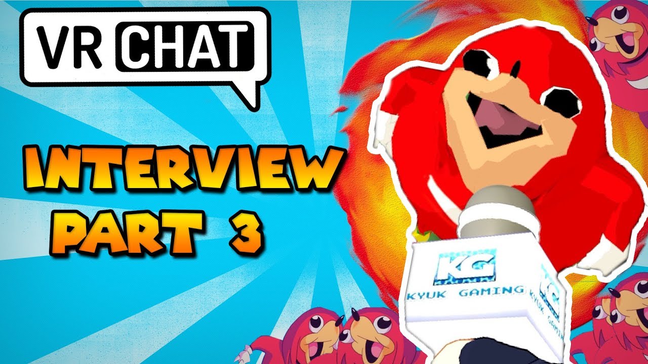 Interviewing Ugandan Knuckles Tribe PART 3! - VRChat