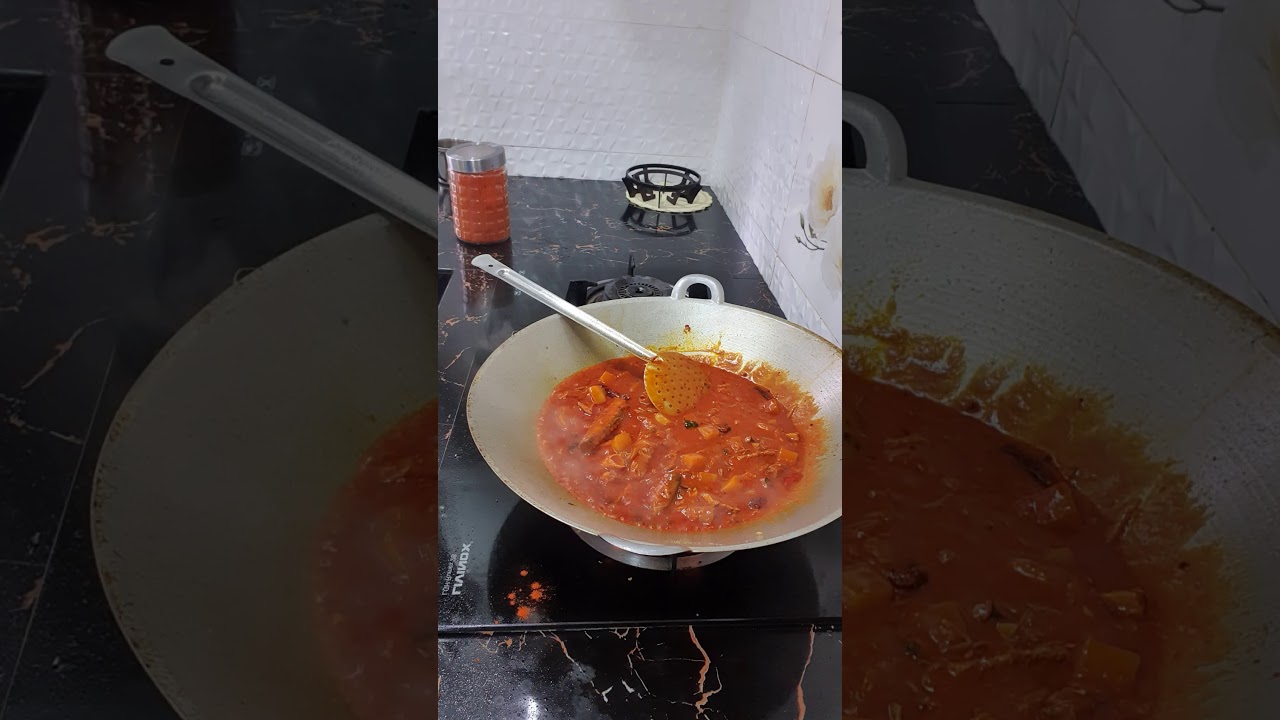 SAMBAL SARDIN MACKEREL PEDAS BY KENCHANA DEVI | SODAP DIMAKAN DGN KARI DHALL, RASAM, SOTHI &  CAPATI