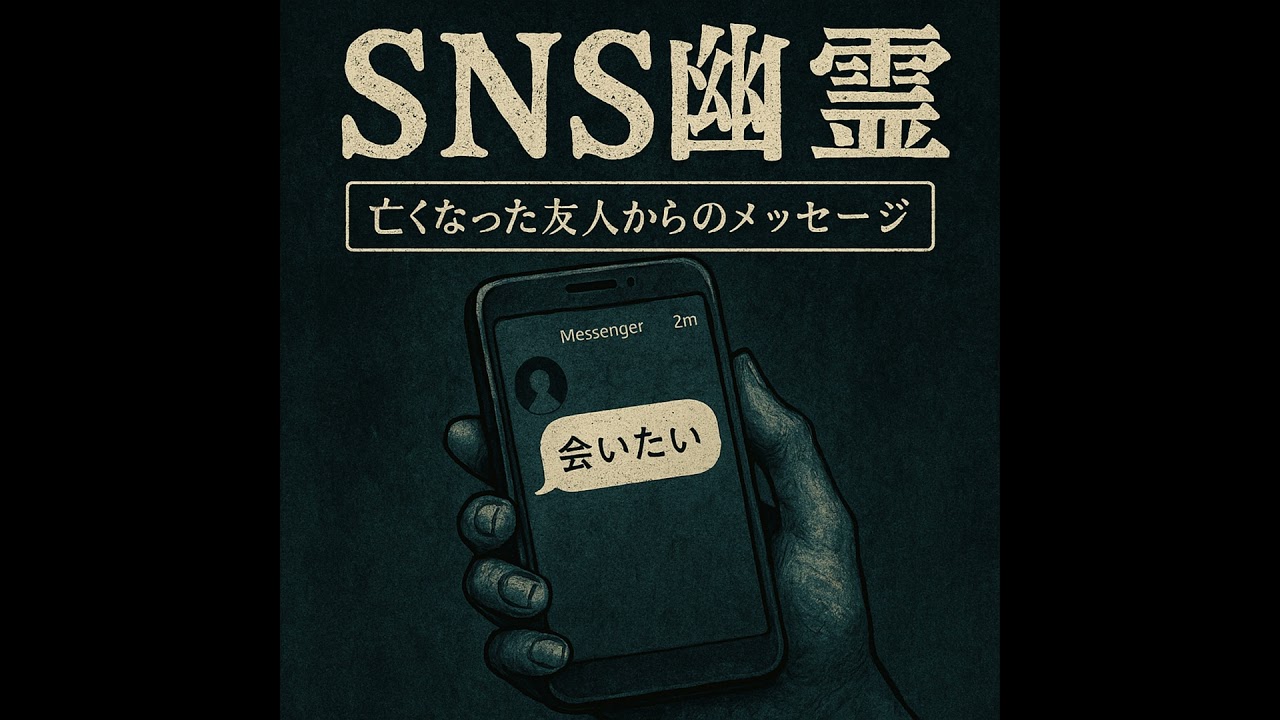 #25 SNS幽霊：亡き友人からのメッセージ