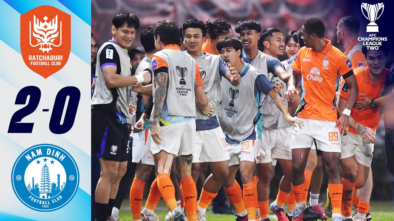 Drama late on: Ratchaburi edge key clash! | Ratchaburi FC 🇹🇭 vs Nam Dinh FC 🇻🇳 | Highlights ACL Two™