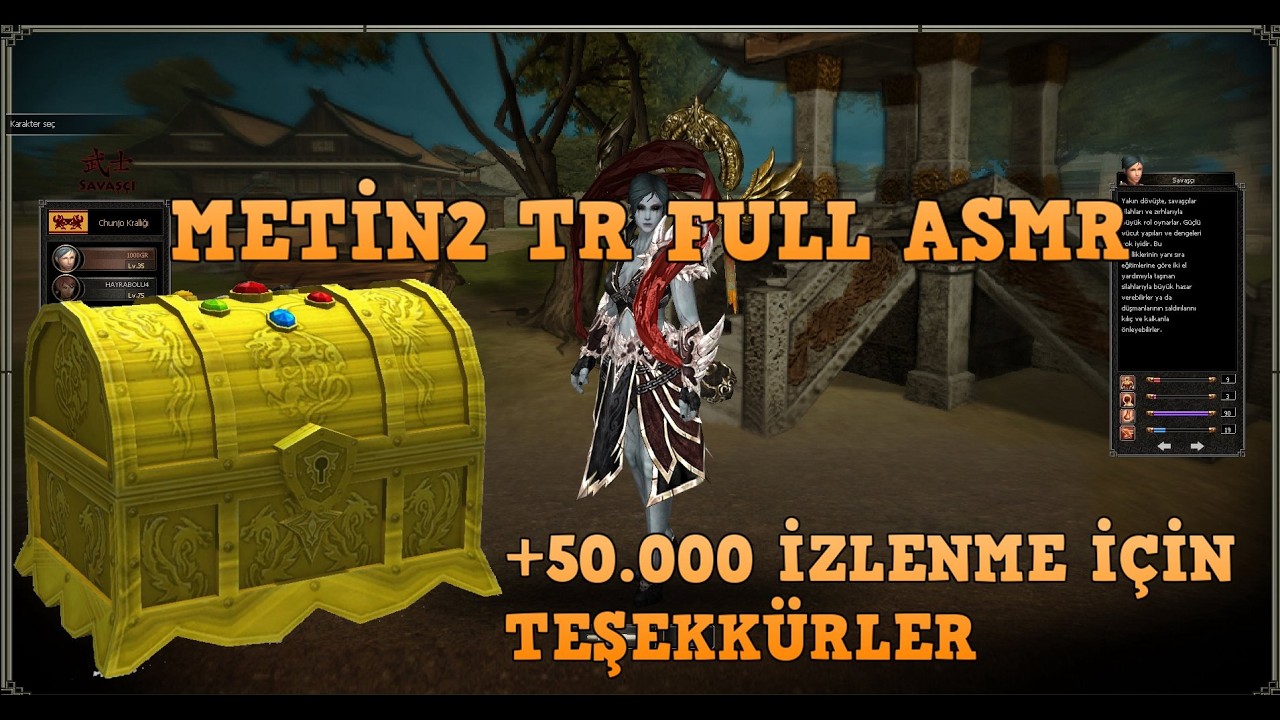 Metin2 TR Bagjanamu #ASMR +50.000 İZLENME SERİSİ #metin2 #TREND #hd