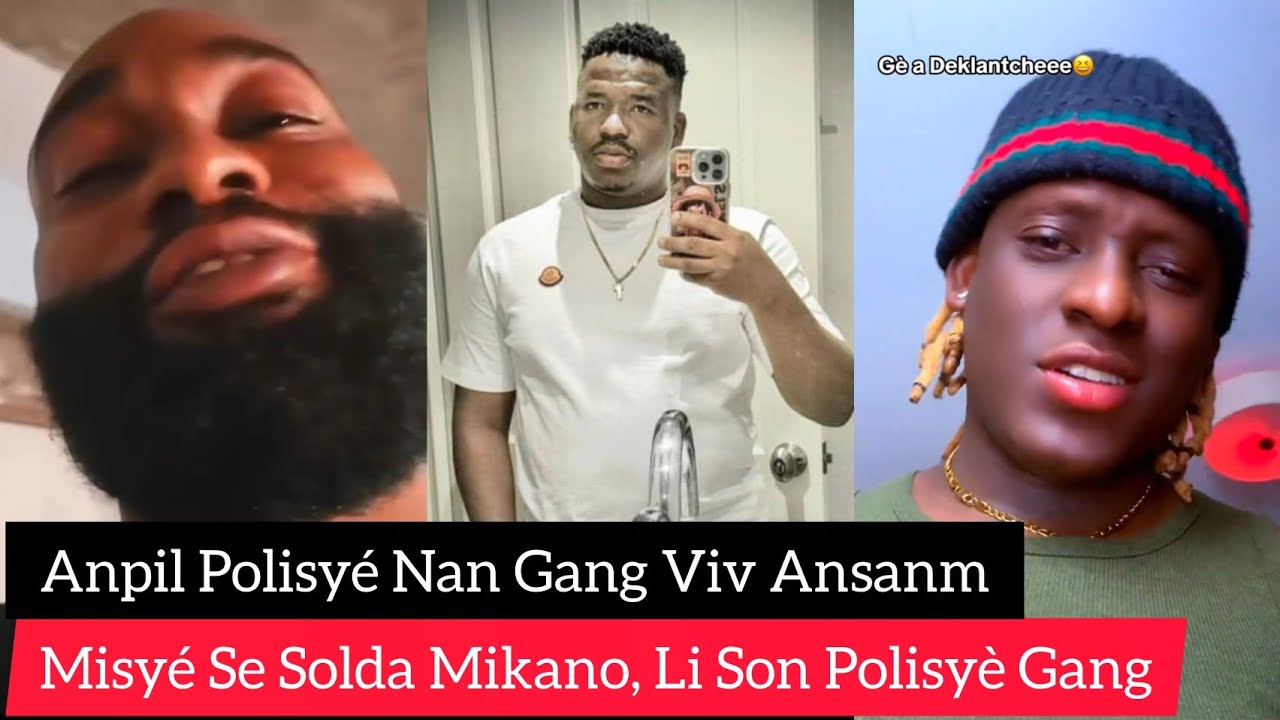 Anpil Polisyé Nan Gang Viv Ansanm. Misyé Se Solda Mikano, Li Son Polisyè Gang. Li Se Nèg Delmas 19