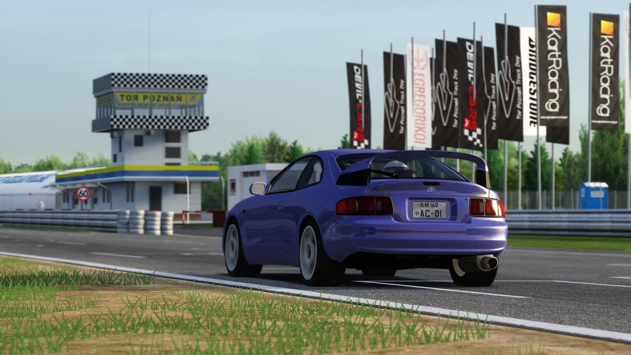 Assetto Corsa - Toyota Celica ST202 - Tor Poznań - 1:58:309