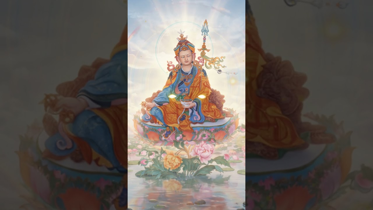 ☸ Soft chanting: Seven Line Prayer To Padmasambhava Guru Rinpoche for short