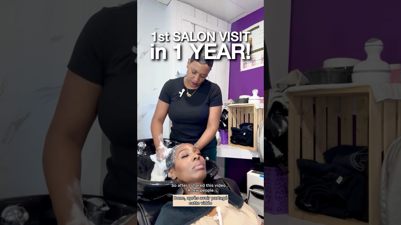 A whole YEAR later 😫 #hairloss #trichologist #naturalhaircare