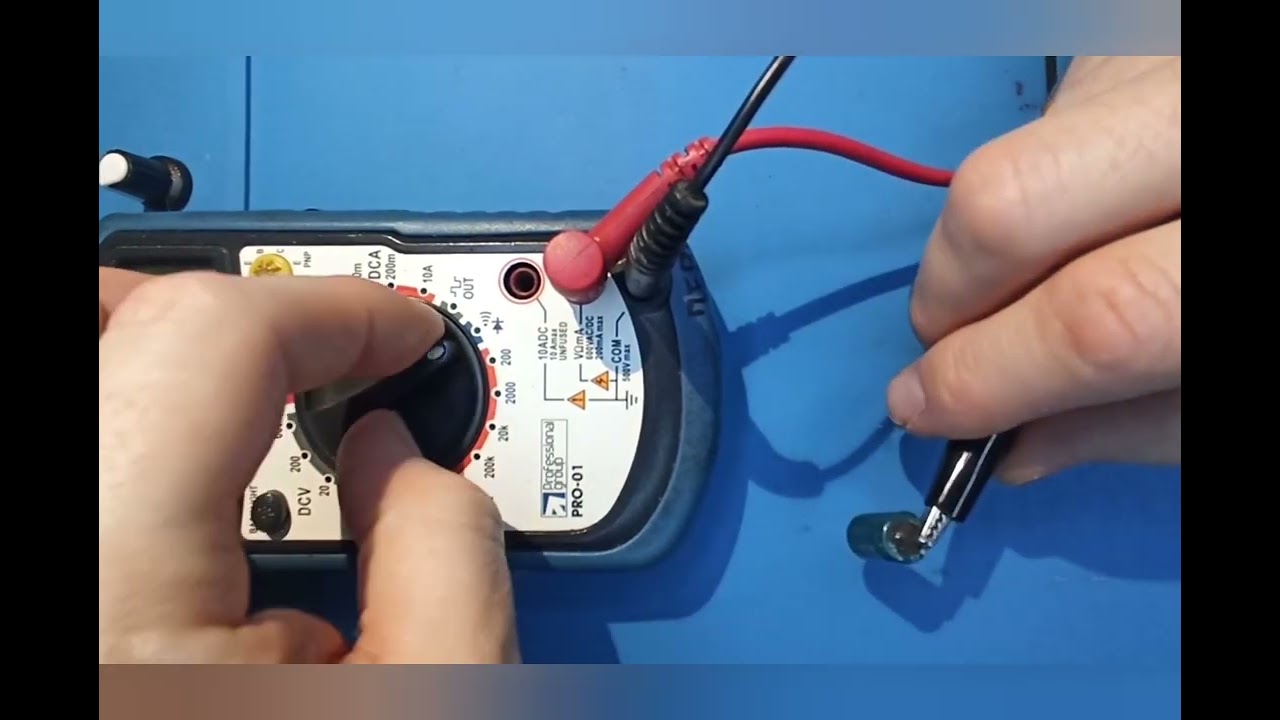 COME TESTARE I COMPONENTI ELETTRONICI
