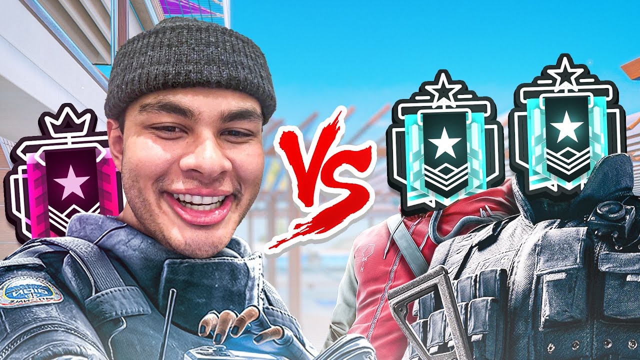 I 1v2'd EVERY RANK in SIEGE
