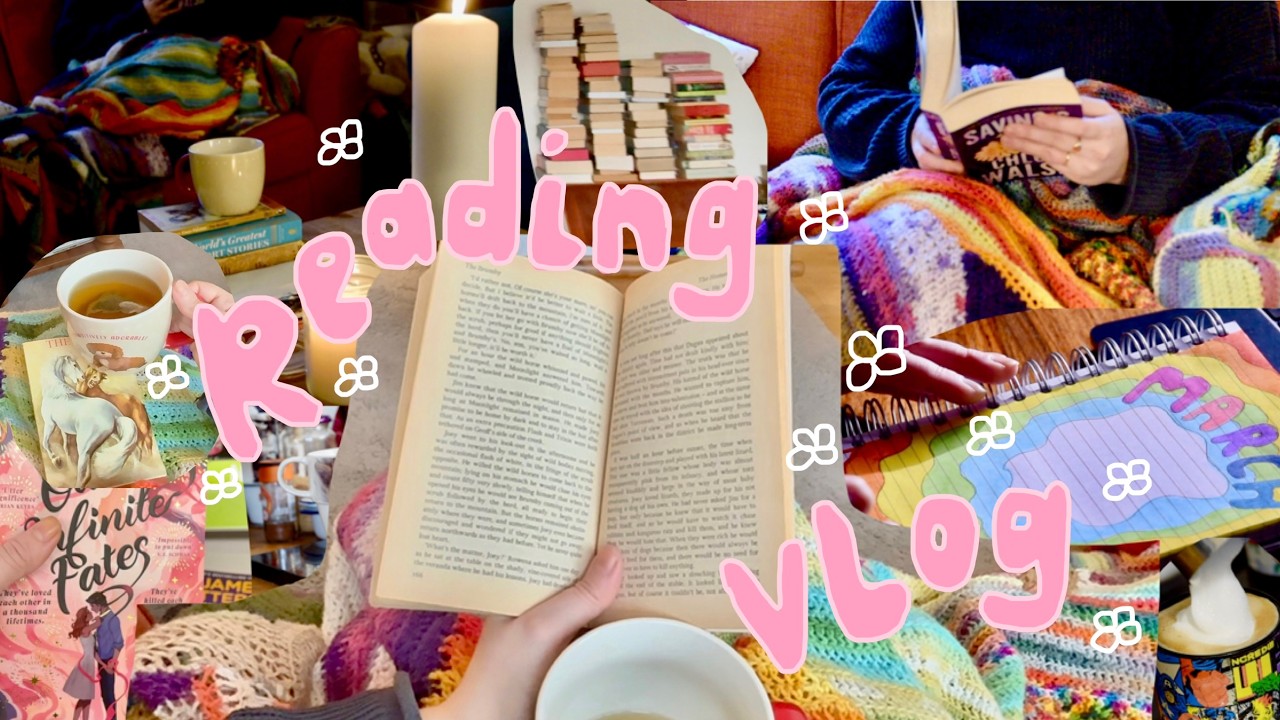 READING VLOG ✨🎀 saving 6, boys of tommen, reading more, bullet journaling, making coffee