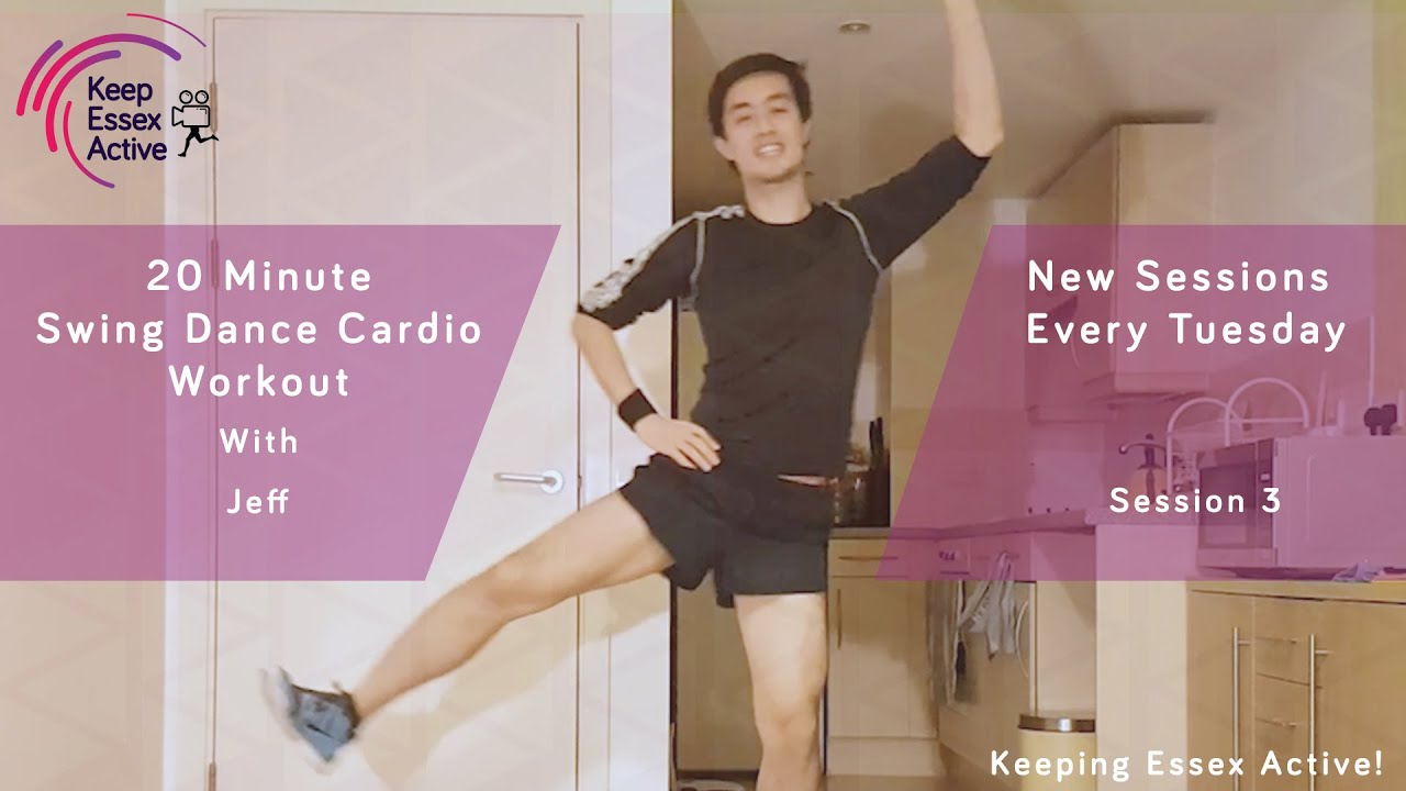 20 Minute Swing Dance Cardio Session | Work Out with Jeff | Session 3