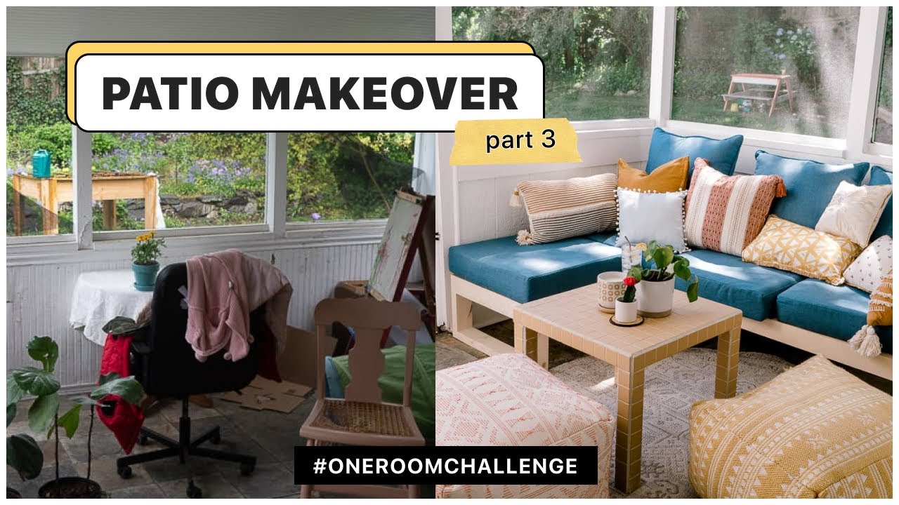 Patio makeover + summer home decor DIYs | If Only April